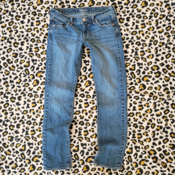 Old Navy Diva Jeans Low Rise Slim Straight Skinny Medium Wash 4 - Picture 2 of 8